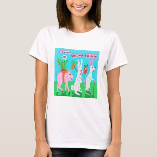 Tierversuche stoppen T-Shirt (Vorderseite)