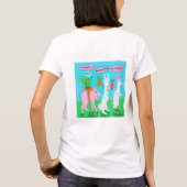 Tierversuche stoppen T-Shirt (Rückseite)