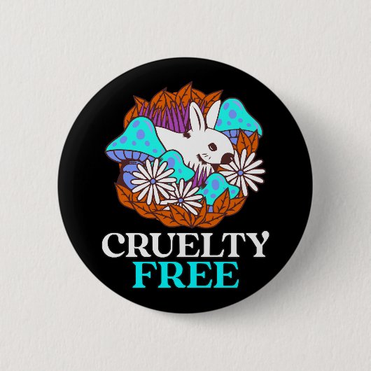 Tierversuchsfrei Button (Vorderseite)