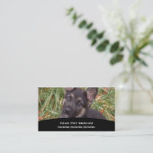 TierVisitenkarte Visitenkarte (Stehend Vorderseite)