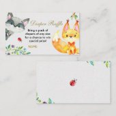 Tierwald - Windelruderkarte Begleitkarte (Vorne/Hinten)