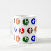 Tierwanderwege Kaffeetasse (Vorderseite Links)