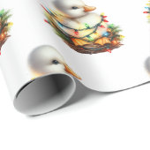 Tierweihnachtsmagie Geschenkpapier (Rolleneckpunkt)