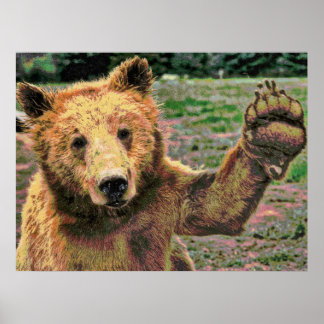 Tierwelt 15 verschwommen poster