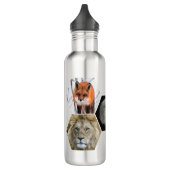 Tierwelt Edelstahlflasche (Links)