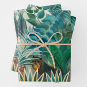 Tierwelt im Tropischen Dschungel Geschenkpapier Set (Beispiel)