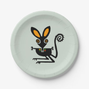 Tierwelt - Niedliche BILBY - Tierfreund - Pappteller