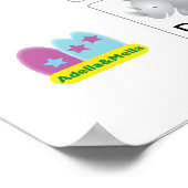 Tierwelt Poster (Ecke)