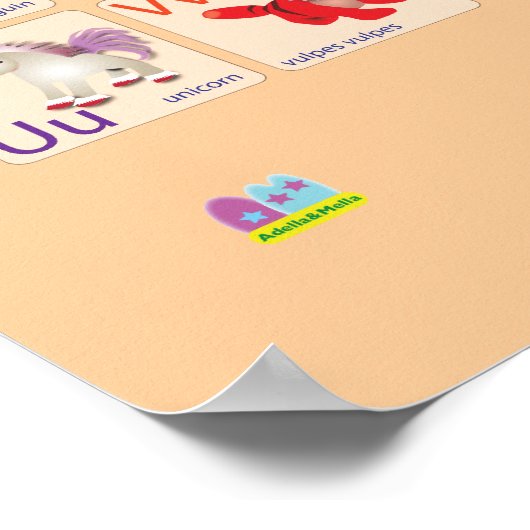 Tierwelt Poster (Ecke)