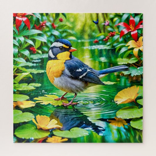 Tierwelt und Flora Puzzle (Vertikal)