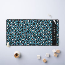 Tierwerbung, Blauer Leopard, Herz, Ihr Name