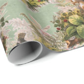 Tierwerbung, Chipkarten & Vogelgeschenke, Tiervorf Geschenkpapier (Rolleneckpunkt)