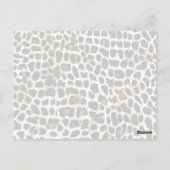 Tierwerbung - Postkarte (Rückseite)