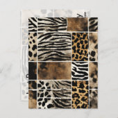 Tierwerbung - Postkarte (Vorne/Hinten)