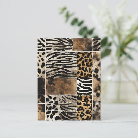 Tierwerbung - Postkarte (Stehend Vorderseite)