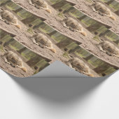 Tierwolf - Liebe Wildland Geschenkpapier (Ecke)