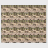 Tierwolf - Liebe Wildland Geschenkpapier (Flach)