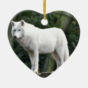 Tierwolf-Natur-FriedensLiebe-Schicksal Keramikornament