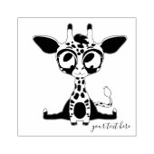 Tierzeichen Giraffe Gummistempel (Prägung)