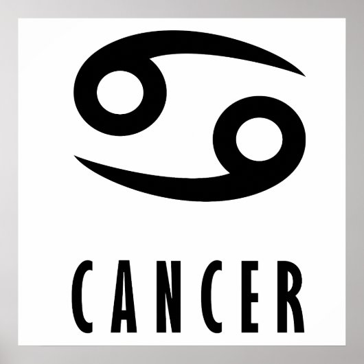 Tierzeichen Poster (Vorne)