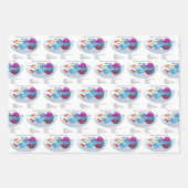 Tierzelle Geschenkpapier Set (Vorderseite 3)