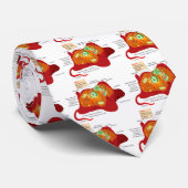 Tierzellenstruktur Krawatte (Gerollt)