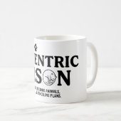 Tierzentrierte Person Kaffeetasse (VorderseiteRechts)