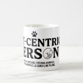 Tierzentrierte Person Kaffeetasse (Mittel)