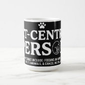 Tierzentrierte Person Kaffeetasse (Mittel)