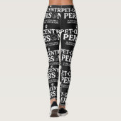 Tierzentrierte Person Leggings (Rückseite)