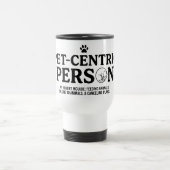 Tierzentrierte Person Reisebecher (Mittel)
