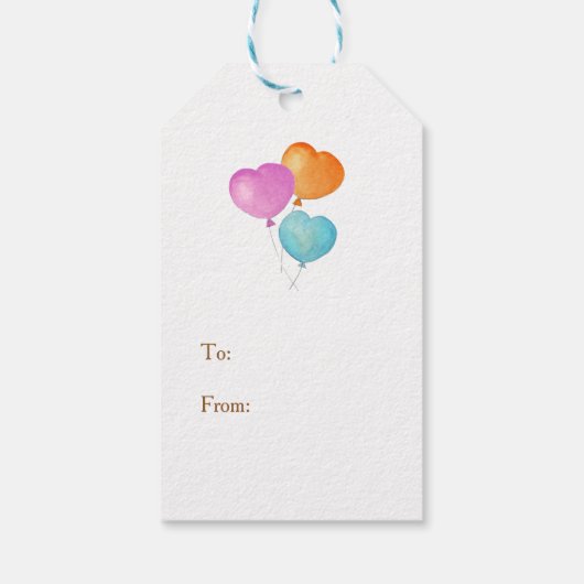 Tierzirkus Rhinozeros Geschenkanhänger (Rückseite)