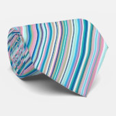 Tie's - Candy Streifen Krawatte (Gerollt)
