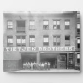 Tietjen Brothers Dairy Plaque Fotoplatte (Vorderseite)