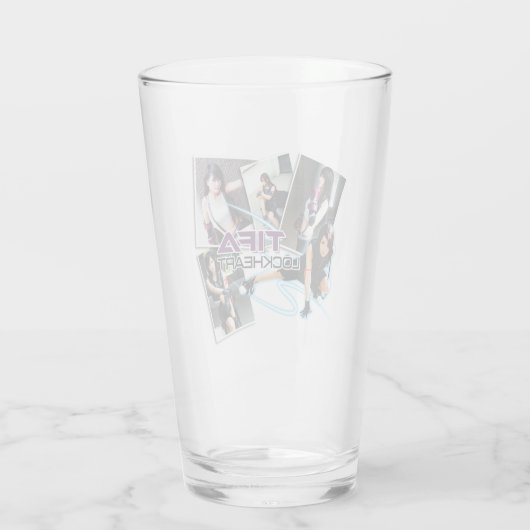 Tifa LockHeart Drinkware Glas (Rückseite)