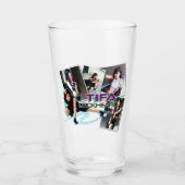 Tifa LockHeart Drinkware Glas (Vorderseite)