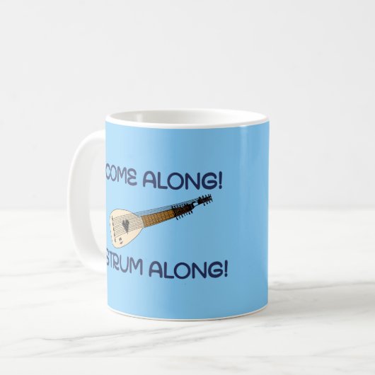 Tiff Theorbo Light Sky Kaffeetasse (Vorderseite Links)