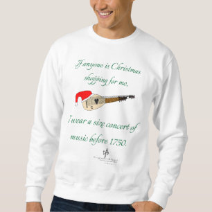 TIff Theorbo Weihnachts Shopping Sweatshirt