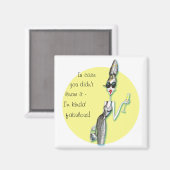 Tiffanee Magnet (Vorderseite/Rückseite)