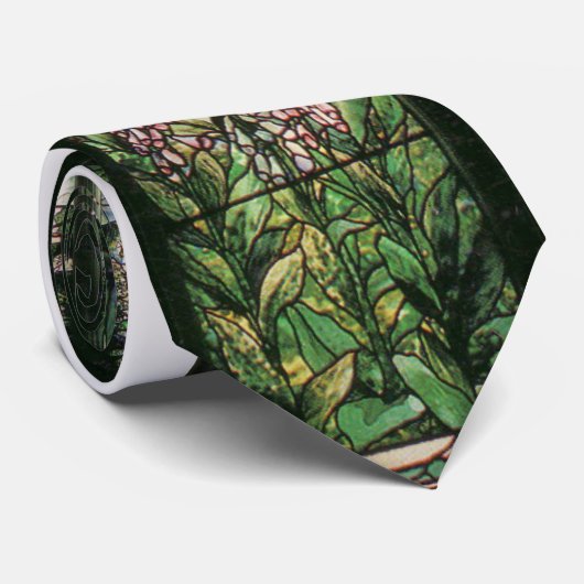 Tiffany beflecktes Glas-Garten-Krawatte Krawatte (Gerollt)