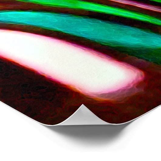 Tiffany-Blume Poster (Ecke)