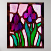 Tiffany-Blume Poster (Vorne)