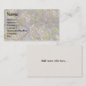 Tiffany Blumen-Geschäfts-Karte Visitenkarte (Vorne/Hinten)