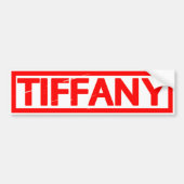Tiffany-Briefmarke Autoaufkleber (Vorne)