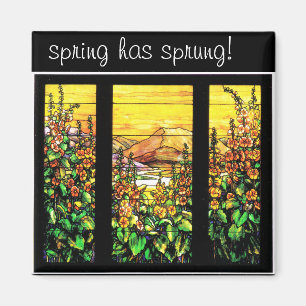 Tiffany-Buntglas-Magnet Magnet