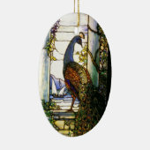 Tiffany-Buntglas-Natur-Verzierung Keramik Ornament (Rechts)