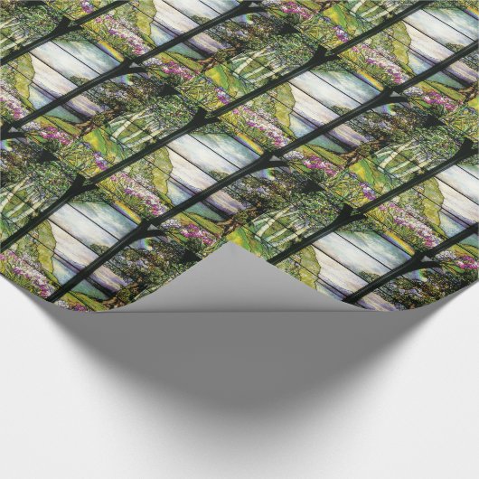 Tiffany-Buntglas-Packpapier Geschenkpapier (Ecke)
