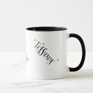 Tiffany, das MusternamensTasse wiederholt Tasse