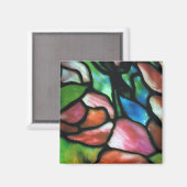 Tiffany Decorative Magnet (Vorderseite/Rückseite)