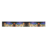 Tiffany Dogwood Stached Glass Satin Ribbon Satinband (Vorderseite)
